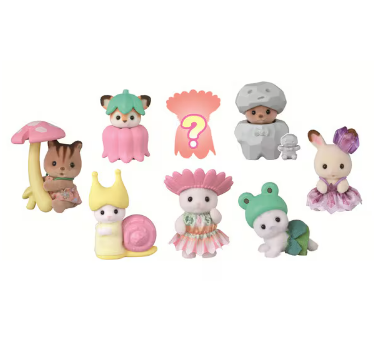 Sylvanian Families Baby Collectibles Baby Fairy Forest Series 02