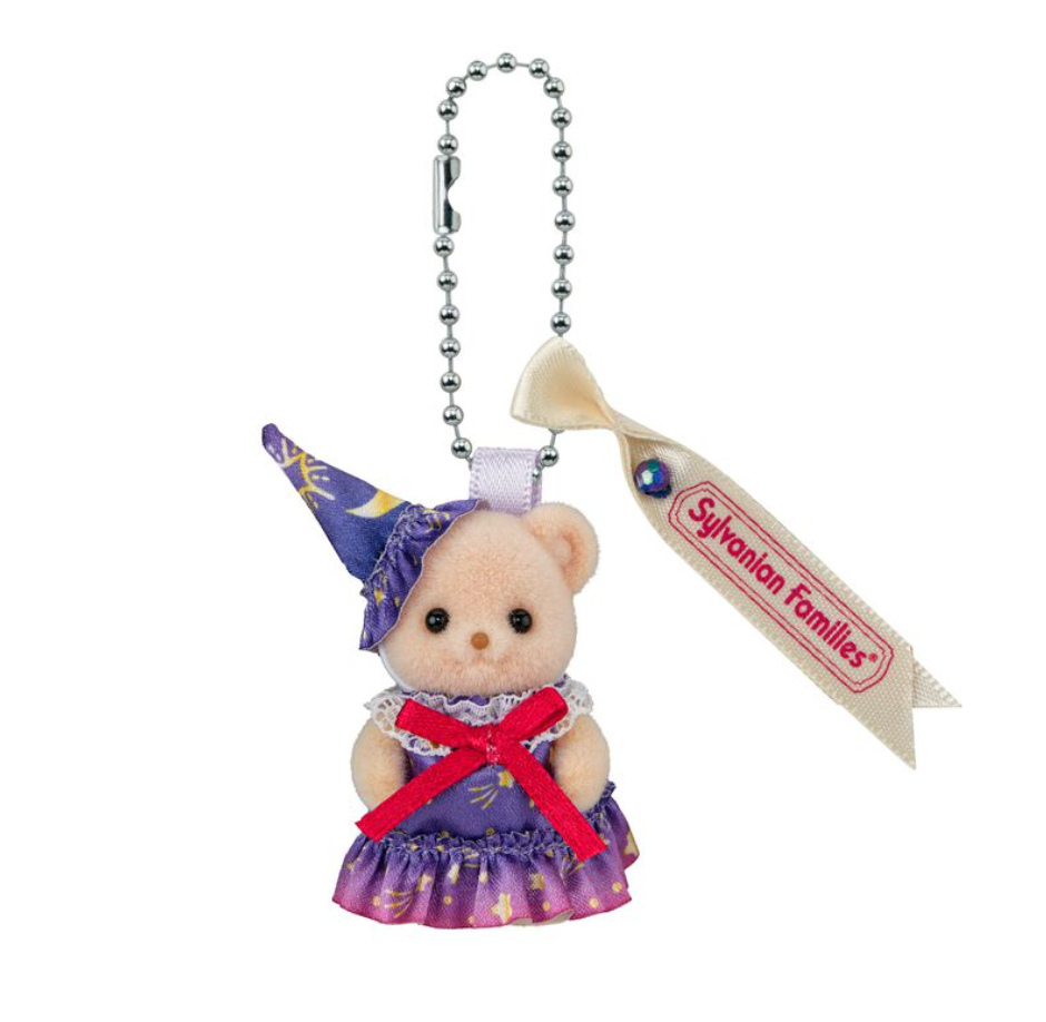 Sylvanian Families Keychain - Biscuit Bear Baby (Wizard)