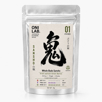 ONI LAB. / SPECIMEN 01 WHOLE BUDO SANSHO